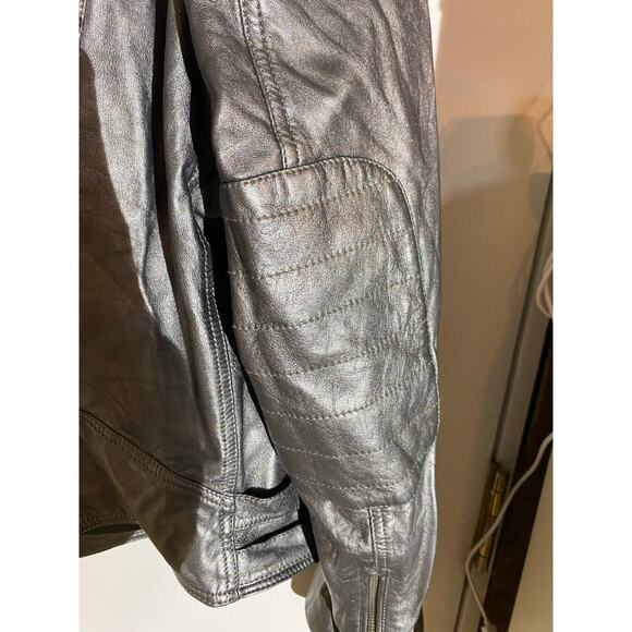 Lauren Ralph Lauren Metalic Moto Jacket Women's 3X NEW - Picture 2 of 12